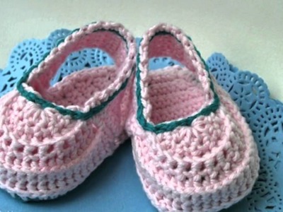 Baby booties crochet patterns by Luz Patterns