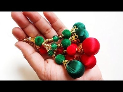 Beaded tassels. hangings for blouses,salwars - pandian thread store