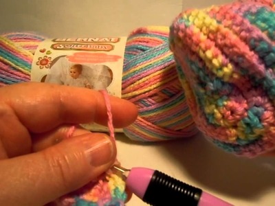 Bernat Crochet Baby Bootie - Part 2