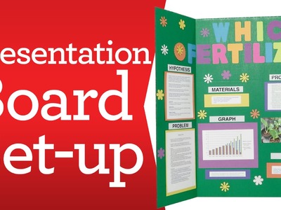 Crafting for Kids:  Presentation Board Set Up