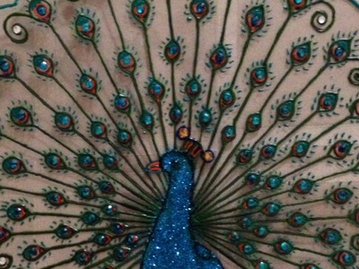 Create a Beautiful Plastic Peacock Design - Crafts - Guidecentral