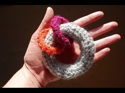 Crochet Baby Rattle Toy