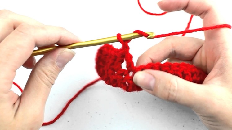 Crochet V Stitch mp4 Left Hand