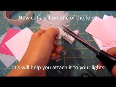 DIY: Flower fairy lights tutorial