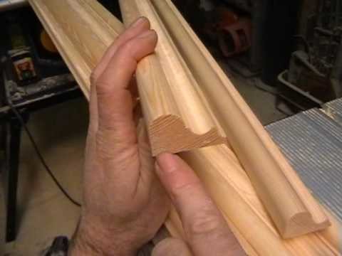 DIY Making a Door, part 5. timber mouldings cut with basic router