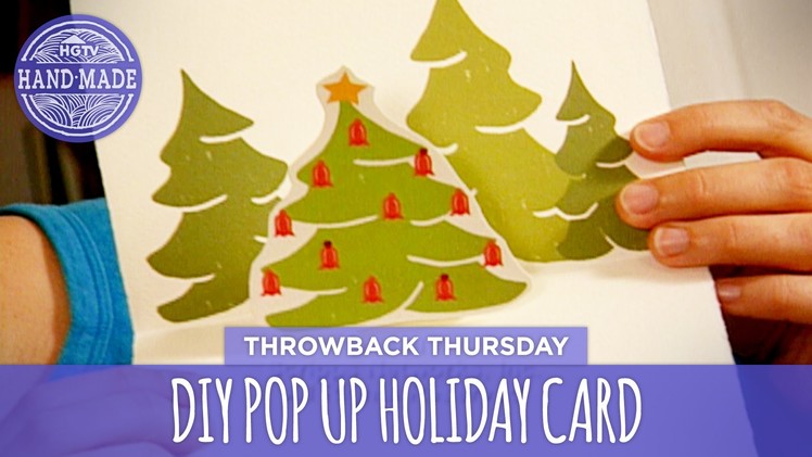 DIY Pop-Up Holiday Card - Throwback Thursday - HGTV Handmade