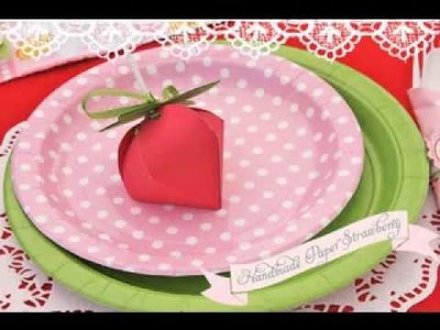 DIY Strawberry shortcake birthday party decor ideas
