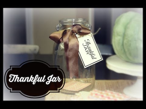 DIY Thankful Jar | ShowMeCute