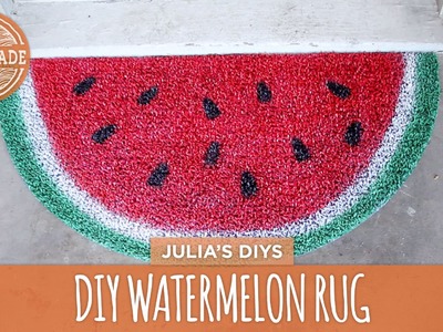DIY Watermelon Rug - HGTV Handmade