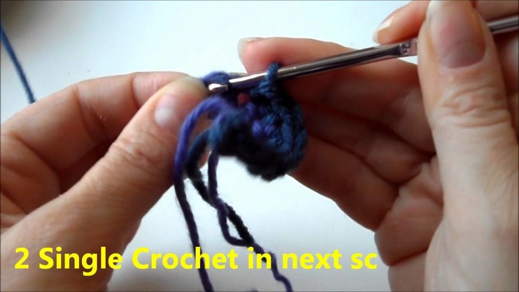 Easy Crochet Rainbow using Chain and Single Crochet