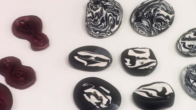 Get Your Craft On! - How to Make Buttons out of Polymer Clay