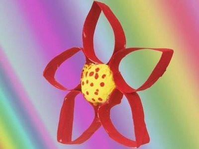How make a TP tube flower - EP