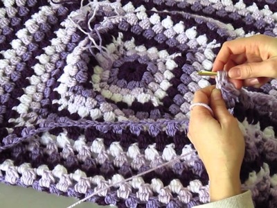 How to crochet a puff stitch. An Experimental Home tutorial.
