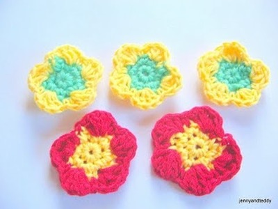 How to crochet  Flowers Easy for Beginner