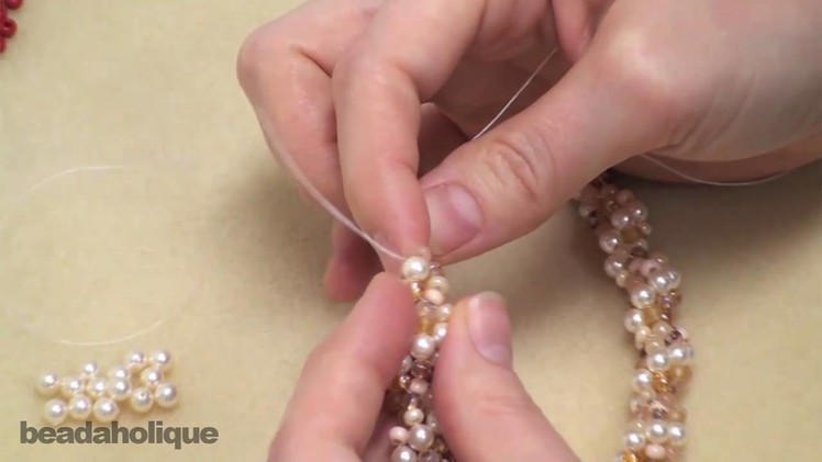 How to Do Spiral Rope Stitch for Beading & Make a Bracelet