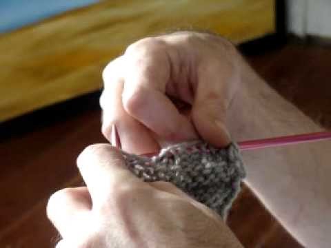 How to Knit a Double Basket Weave Scarf Part 2