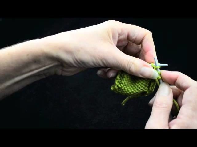 How to Knit Increases Part 1 M1 M1P   k1p1 TV