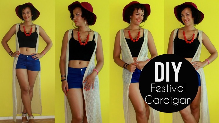 How To Make a Festival Cardigan | Sewing For Beginners