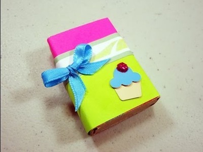 How to make a gift box from a matchbox - EP