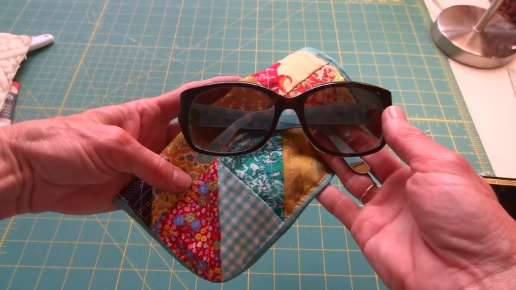 How to make a simple eyeglass case