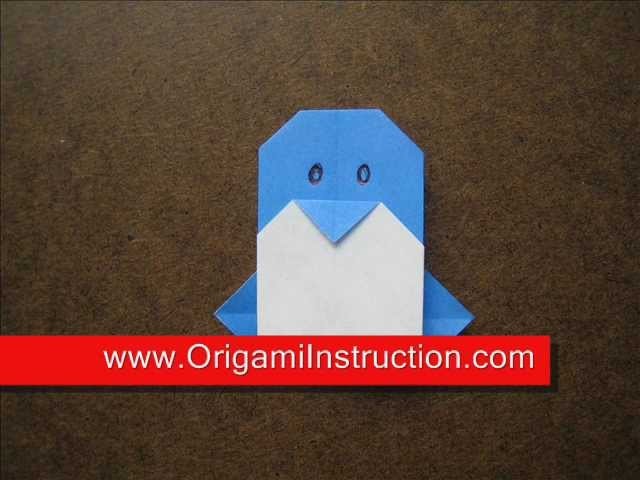 How to Make a Simple Origami Penguin