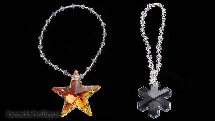 How to Make a SWAROVSKI ELEMENTS Crystal Christmas Ornament