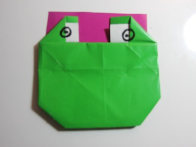 How to make Origami Frog Envelope