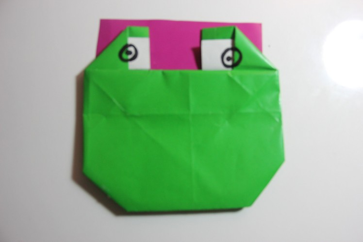 How to make Origami Frog Envelope