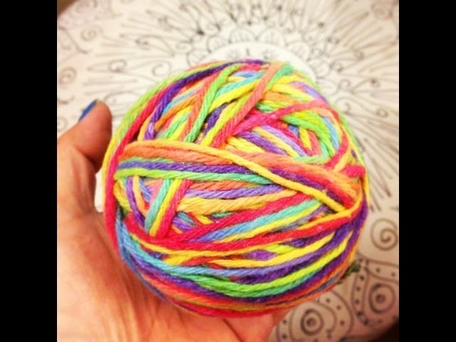 HOW TO: Make Rainbow Yarn - Dye