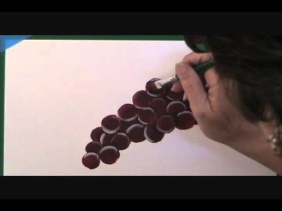 How To Paint Grapes