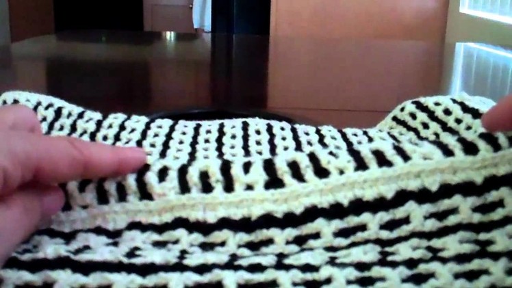 Interlocking Crochet™ - #7 How to  Put a Reversible Purse Together