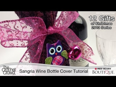 Learn How to Crochet A Wine Bottle Cover