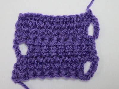 Linked Treble Crochet Tutorial