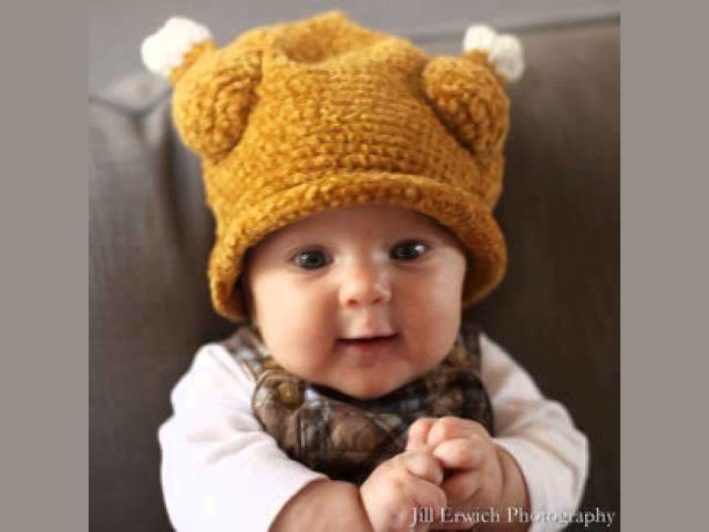 Loom Knit Baby Headband