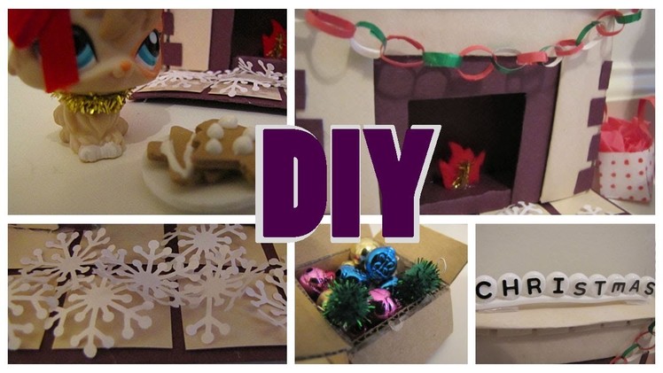LPS: Last Minute DIY Christmas Decorations!