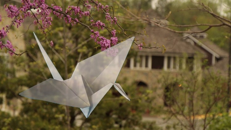 Origami Crane Making at The Children's Inn at NIH