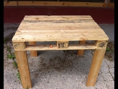 Pallet Table (easy to make DIY)