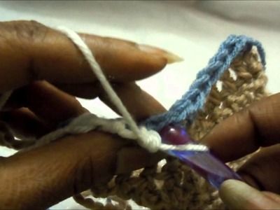 Reverse Single Crochet or Crab Stitch