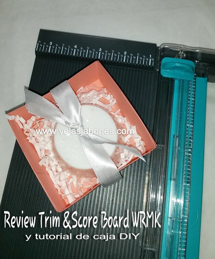 Review We R memory keepers Trim and Score Board y caja DIY: Diorizella Events and Crafts
