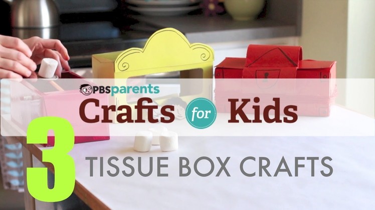 Tissue Box Projects: 3 Crafts, 1 Material | Crafts for Kids | PBS Parents