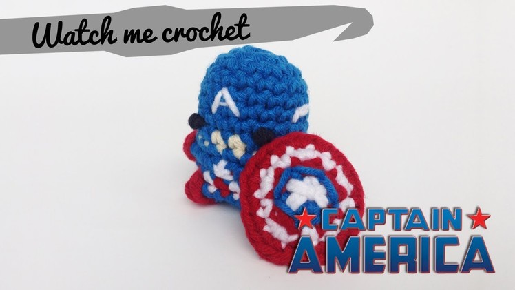 Watch me Crochet: Captain America