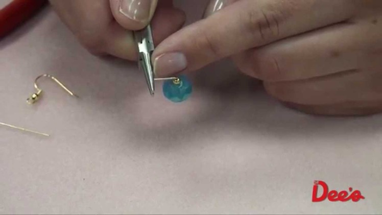 Bead Tips: Making a Looped Headpin for Beaded Earrings