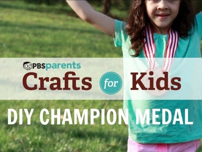 Champion Gold Medals | Crafts for Kids | PBS Parents