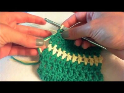 Changing Color.Yarn in Rows (Crochet)