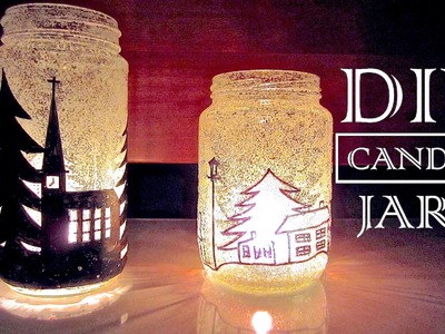 DIY Candle Holders | DIY Christmas Decor