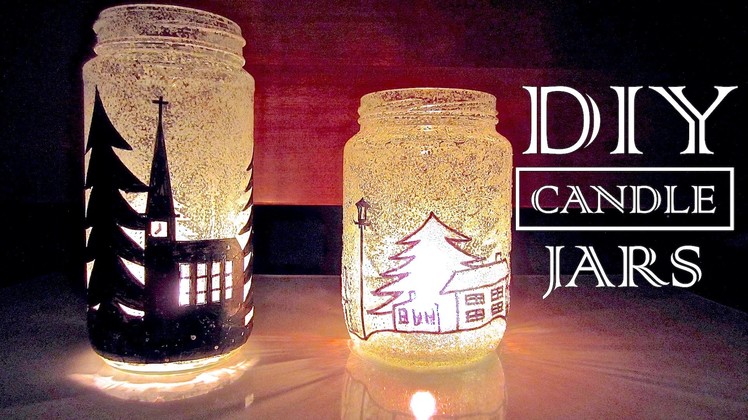 DIY Candle Holders | DIY Christmas Decor