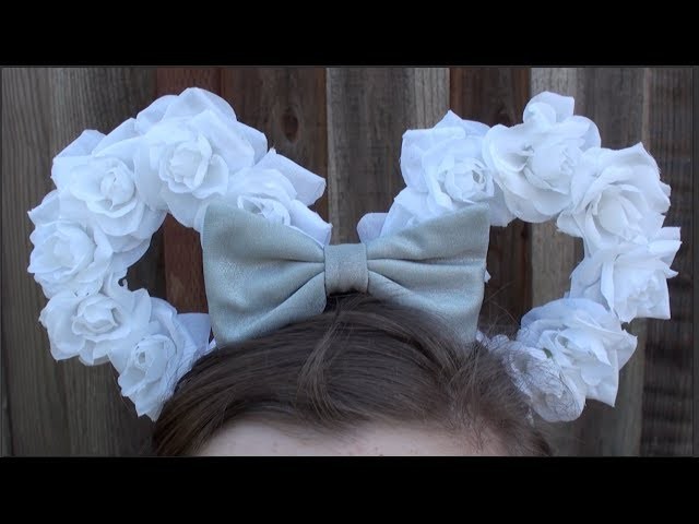 DIY: Floral Mickey Ears