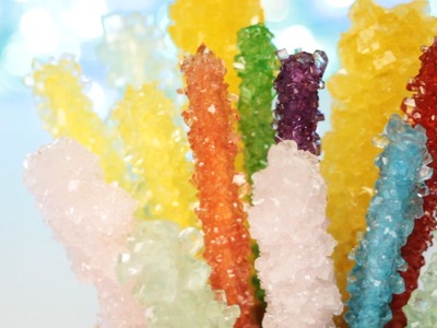 DIY: How to make Rock Candy | Crystal Sticks | Gift Ideas | Easy and Fun!