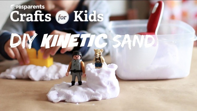 DIY Kinetic Sand | Crafts for Kids | PBS Parents
