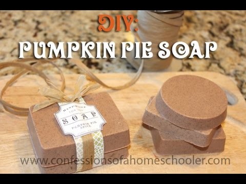 DIY: Pumpkin Pie Soap Tutorial
